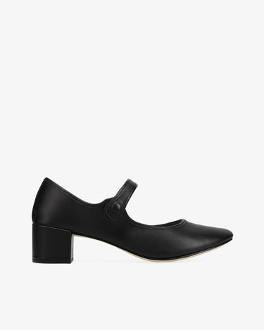 Pina Mary Janes by Kaia Gerber 低跟瑪莉珍鞋 - 黑