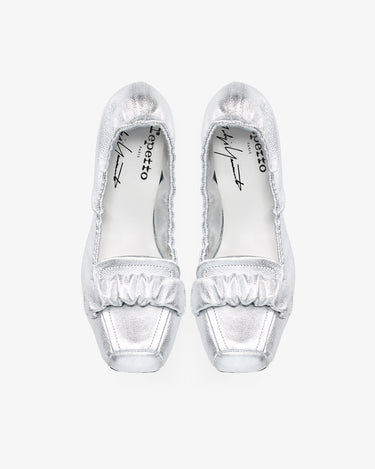 Mocassins Ballet - 芭蕾樂福鞋 - 銀色 Repetto x Yohji Yamamoto