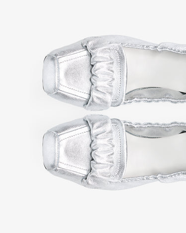 Mocassins Ballet - 芭蕾樂福鞋 - 銀色 Repetto x Yohji Yamamoto