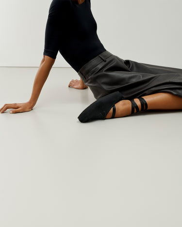 預購 Opéra 綁帶穆勒鞋 -黑 Repetto x Birkenstock