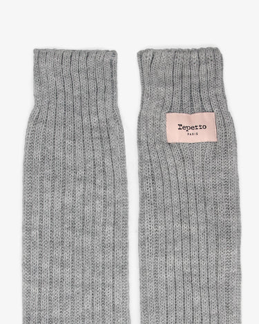 Logo Legwarmers 品牌襪套 - 淺灰