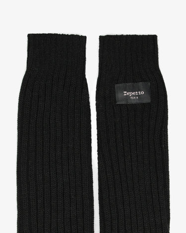 Logo Legwarmers 品牌襪套 - 黑