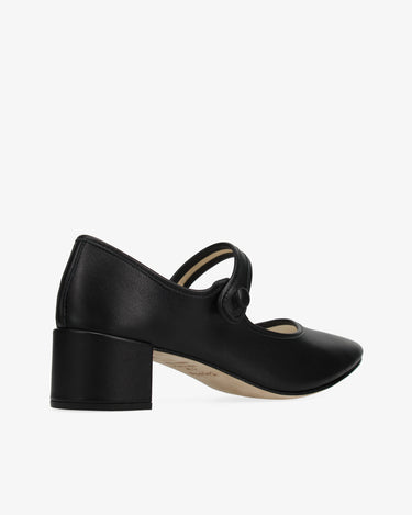 Pina Mary Janes by Kaia Gerber 低跟瑪莉珍鞋 - 黑