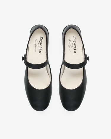 Pina Mary Janes by Kaia Gerber 低跟瑪莉珍鞋 - 黑