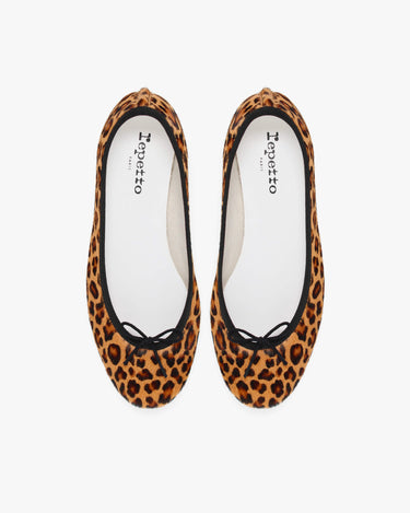 Camille Ballet Flats 橡膠鞋底芭蕾舞鞋-豹紋