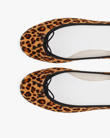 Camille Ballet Flats 橡膠鞋底芭蕾舞鞋-豹紋