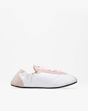 Silk Tennis Sneakers 絲質網球運動鞋 - 白