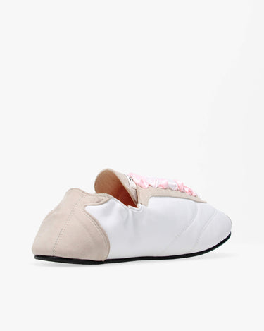 Silk Tennis Sneakers 絲質網球運動鞋 - 白