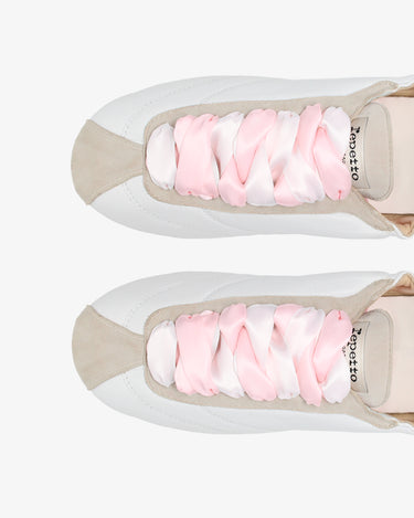Silk Tennis Sneakers 絲質網球運動鞋 - 白