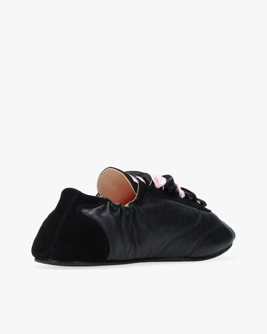Silk Tennis Sneakers 絲質網球運動鞋 - 黑