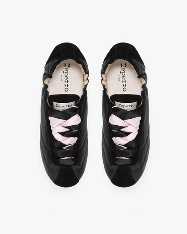 Silk Tennis Sneakers 絲質網球運動鞋 - 黑