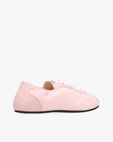 Silk Tennis Sneakers 絲質網球運動鞋 - 品牌粉色