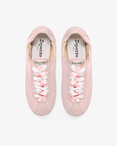 Silk Tennis Sneakers 絲質網球運動鞋 - 品牌粉色