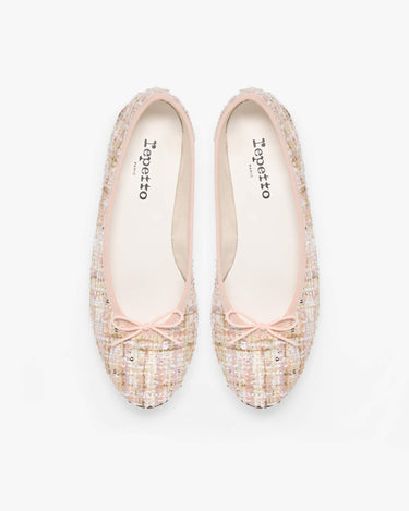Cendrillon 芭蕾舞平底鞋 - 品牌格紋粉色