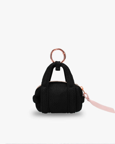 Duffel bag keychain 旅行袋造型鑰匙圈 - 黑