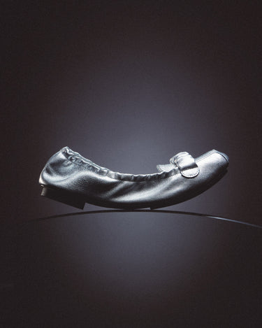 Mocassins Ballet - 芭蕾樂福鞋 - 銀色 Repetto x Yohji Yamamoto